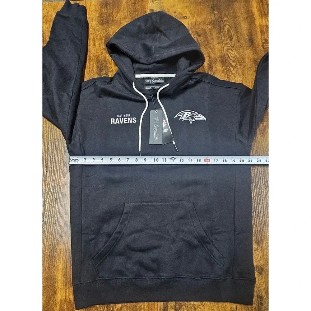 Baltimore Ravens Hoodie Men's Medium Black Pullover NFL Therma Fit Nike NWT
